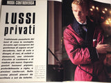 LINEA UOMO September 1985 MEN'S Fashion Magazine TONI THORIMBERT Peter Gravelle