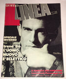 LINEA UOMO September 1985 MEN'S Fashion Magazine TONI THORIMBERT Peter Gravelle
