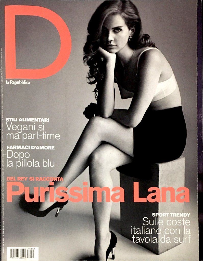 D Magazine June 2014 LANA DEL REY Scarlett Johansson NEW