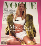 VOGUE Magazine Paris November 2004 KATE MOSS Liz Hurley DARIA WERBOWY Bruce Weber