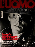 L'UOMO VOGUE Magazine May 2008 LOU REED Frank Zappa ALICE COOPER Serge Gainsbourg