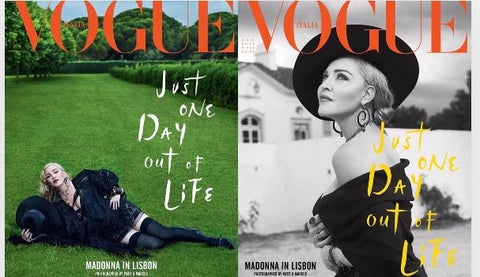 2 x VOGUE Magazine Italia August 2018 MADONNA by Mert & Marcus NEW Sealed BUNDLE