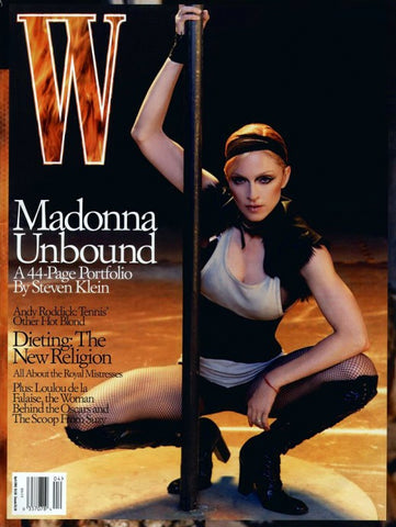W Magazine April 2003 MADONNA Stephanie Seymour NATALIA VODIANOVA Dewi Driegen