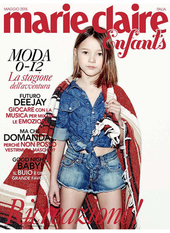 MARIE CLAIRE Italia May 2015 Kids BAMBINI Children Enfants Fashion Magazine