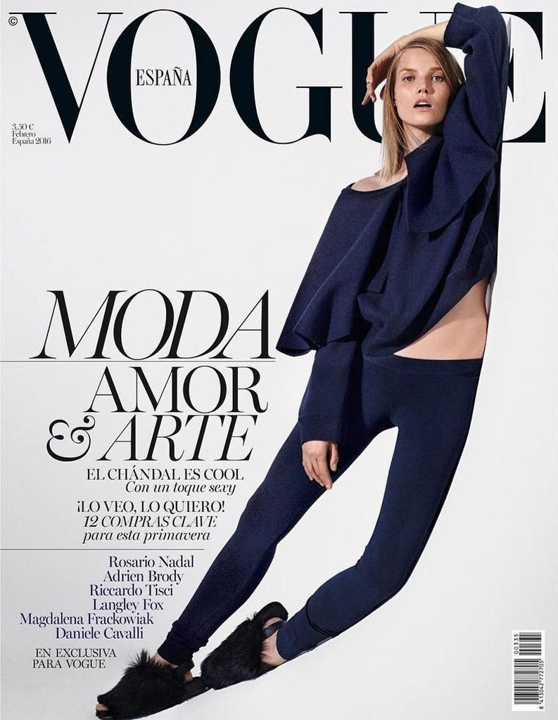 VOGUE Spain Magazine February 2016 SUVI KOPONEN Anna Selezneva SARA SAMPAIO