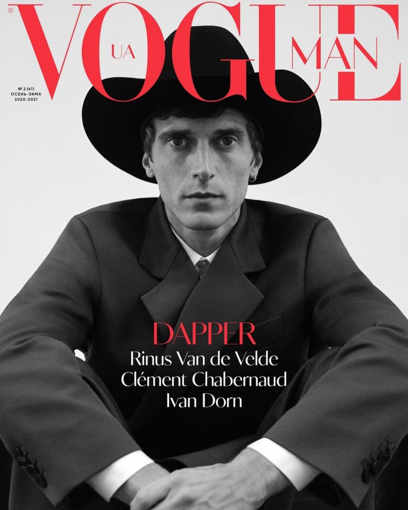 VOGUE MAN UKRAINE UA Magazine Fall/Winter 2020 CLEMENT CHABERNAUD Sealed