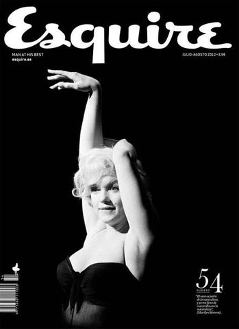 MARILYN MONROE Esquire Magazine Spain Spanish July 2012