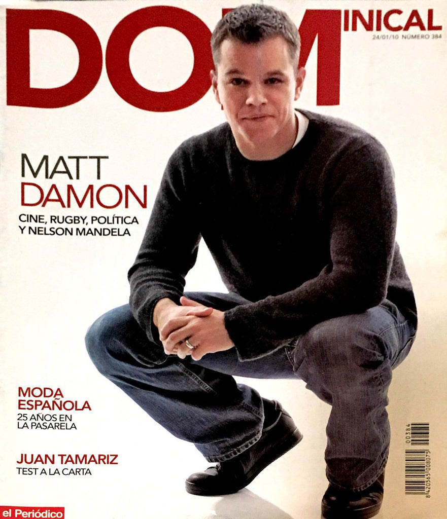 DOMINICAL Magazine January 2010 MATT DAMON Charlotte Gainsbourg OUKA LEELE