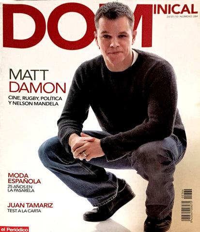 DOMINICAL Magazine January 2010 MATT DAMON Charlotte Gainsbourg OUKA LEELE