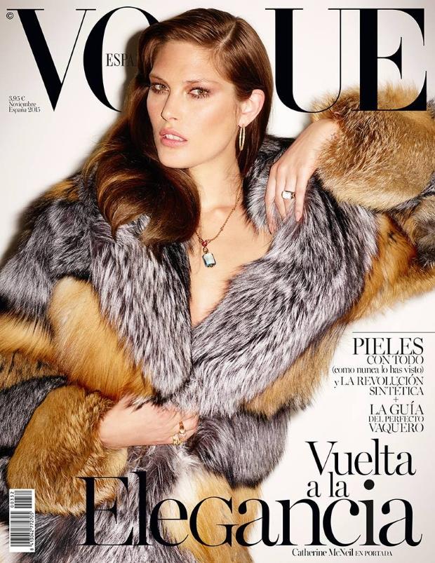 VOGUE Magazine Spain November 2015 CATHERINE MCNEIL Zoe Kravitz ALISA AHMANN