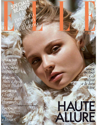 ELLE Magazine Italia January 2016 MAGDALENA FRACKOWIAK Fassbender CATE BLANCHETT