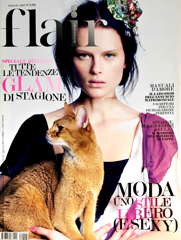 FLAIR Magazine May 2008 ELENA MELNIK Aline Weber ALYSSA MILLER Marcelina Sowa