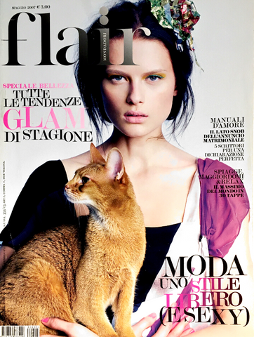 FLAIR Magazine May 2008 ELENA MELNIK Aline Weber ALYSSA MILLER Marcelina Sowa