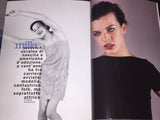 VOGUE Magazine Italia March 1996 KATE MOSS Naomi Campbell GUINEVERE VAN SEENUS