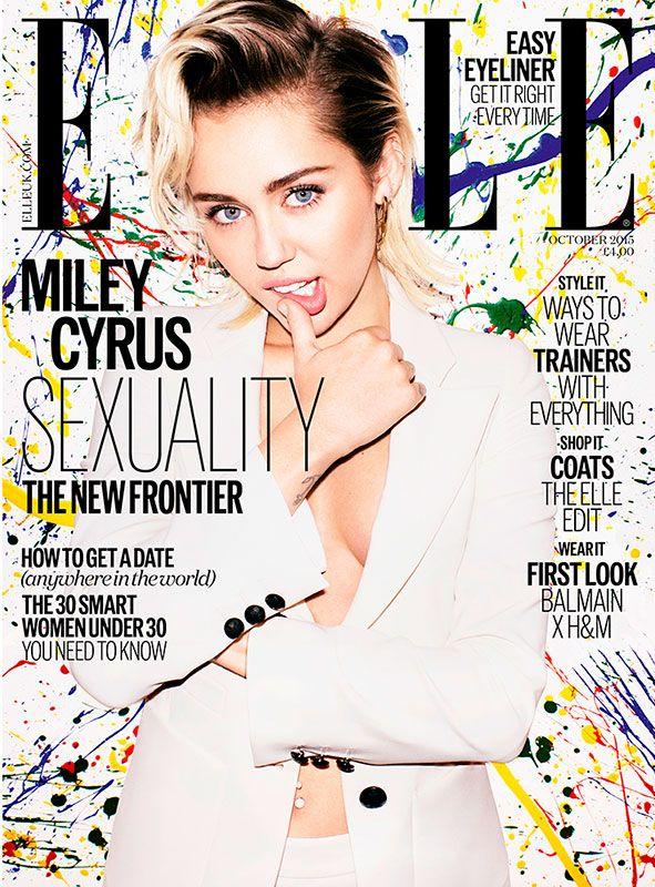 ELLE Magazine UK October 2015 MILEY CYRUS Stacy Martin BAMBI NORTHWOOD