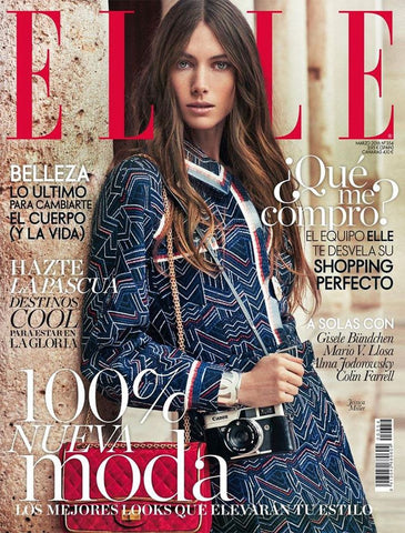 JESSICA MILLER Elle Magazine Spain March 2016 Gisele Bundchen ARIADNE ARTILES Farrell