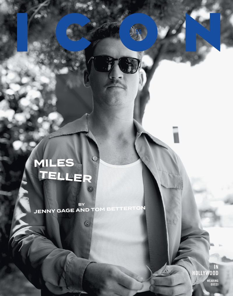 ICON Italy Magazine October 2019 MILES TELLER Edward Norton HERO FIENNES Sealed