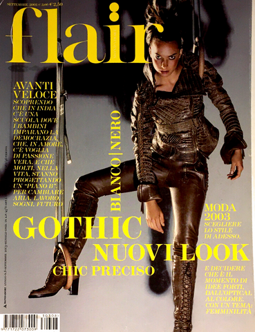 FLAIR Magazine Italia September 2003 JESSICA MILLER Anouk Lepere SOLVE SUNDSBO