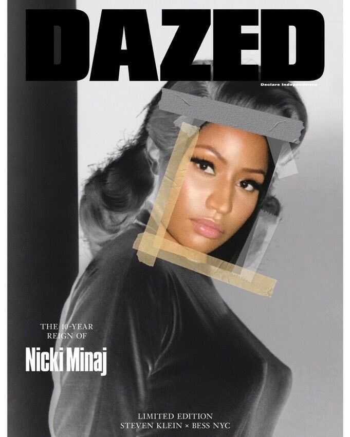 DAZED & CONFUSED Magazine 2017 NICKI MINAJ Adwoa Aboah CHARLOTTE GAINSBOURG