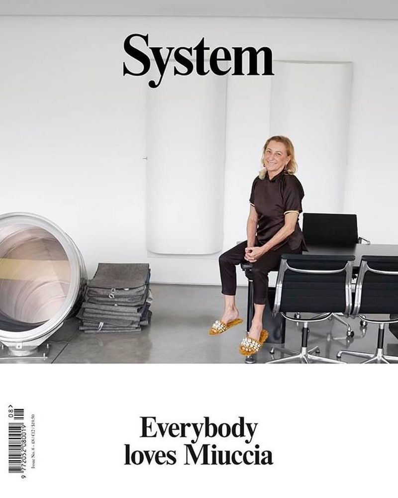 SYSTEM Magazine #8 MIUCCIA PRADA by Juergen Teller RAF SIMONS 2016 Brand New