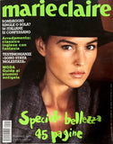 Marie Claire Italy Magazine 1994 MONICA BELLUCCI Helena Christensen YASMEEN GHAURI - magazinecult