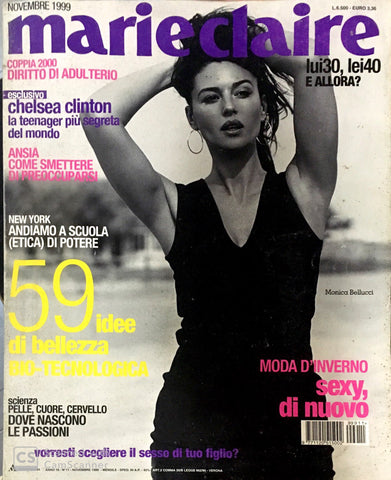 MARIE Claire Italia magazine 1999 MONICA BELLUCCI Mini Anden ASTRID MUNOZ