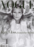 VOGUE Magazine Paris December 2005 KATE MOSS Gemma Ward PATRICIA SCHMIDT sealed