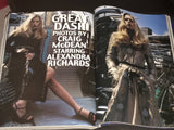 VOGUE Italia magazine 2004 ELISE CROMBEZ Ruslana Korshunova DARIA WERBOWY Corinne Day