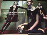 VOGUE Italia magazine 2004 ELISE CROMBEZ Ruslana Korshunova DARIA WERBOWY Corinne Day