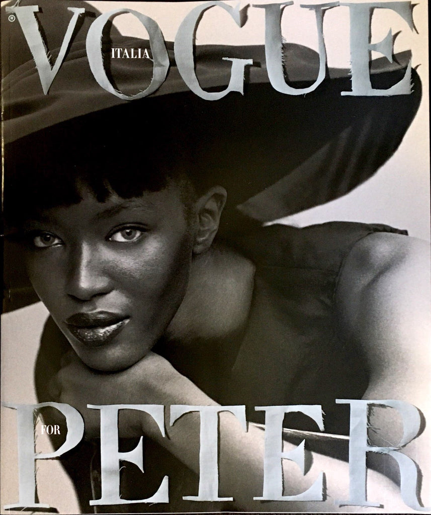 PETER LINDBERGH Tribute Booklet by VOGUE ITALIA October 2019 NAOMI CAMPBELL Evangelista