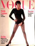 VOGUE Paris Magazine March 1990 NAOMI CAMPBELL Claudia Schiffer KIRSTEN OWEN Yasmeen Ghauri