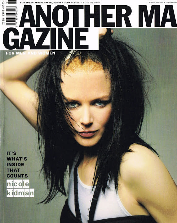 ANOTHER Magazine Summer 2003 NICOLE KIDMAN Susan Eldridge WILLEM DAFOE