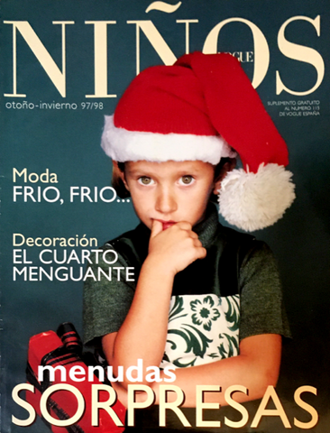 VOGUE Ninos SPAIN BAMBINI Kids Children Magazine Fall/WInter 1997