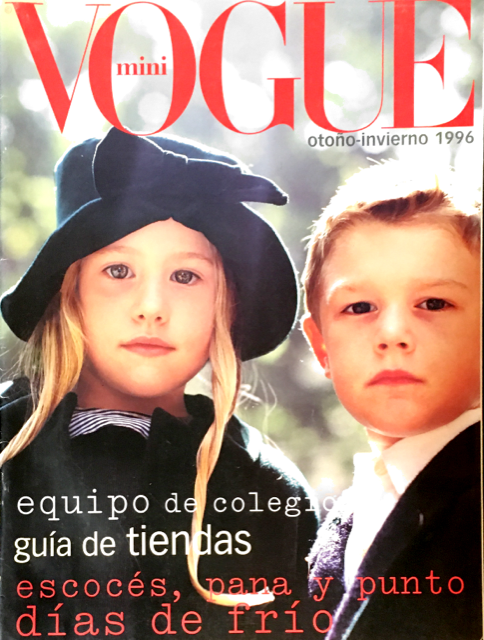 VOGUE MINI Ninos SPAIN BAMBINI Kids Children Magazine Fall/Winter 1996