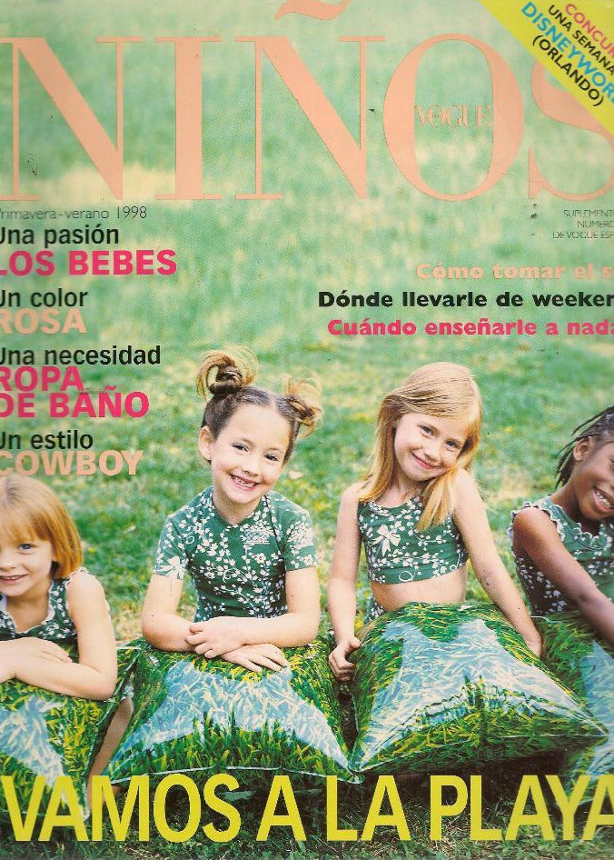 VOGUE Ninos SPAIN BAMBINI Kids Children Magazine Spring Summer 1998