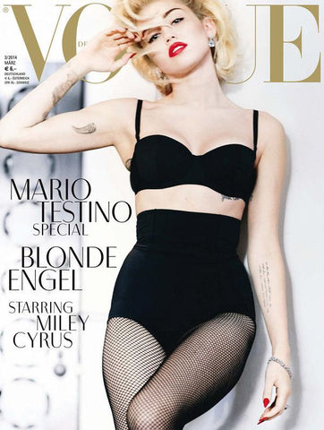 VOGUE Magazine Germany March 2014 MILEY CYRUS by Mario testino