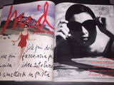 VOGUE Magazine Italia August 1992 ROSIE VELA Carol Alt SUSAN HOLMES Shalom