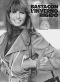 VOGUE Magazine Italia November 1973 JILL KENNINGTON Eva Malmstrom TRACY WEED