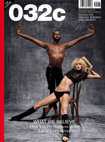 032C Magazine Summer 2015 ANJA RUBIK  Juergen Teller FKA TWIGS Stephen Galloway
