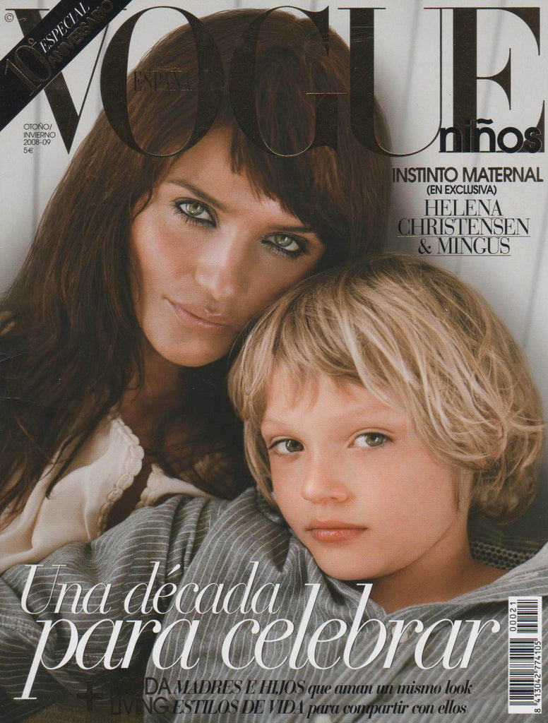 VOGUE Ninos SPAIN BAMBINI Kids Children Magazine Fall 2008 HELENA CHRISTENSEN