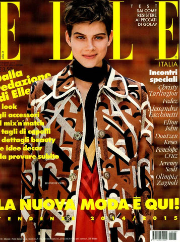 ELLE Magazine Italia September 2014 Benthe De Vries CHRISTY TURLINGTON Ashley Smith