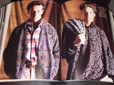 MONDO UOMO Italian Fashion Magazine July 1987 With English text