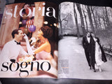 VOGUE Magazine Italia Alta Moda March 1992 LINDA EVANGELISTA Shalom Harlow HELENA CHRISTENSEN
