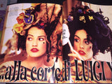 VOGUE Magazine Italia Alta Moda March 1992 LINDA EVANGELISTA Shalom Harlow HELENA CHRISTENSEN