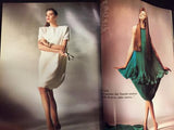 HARPER'S BAZAAR Italia Magazine March 1986 TIZIANO MAGNI Collezioni