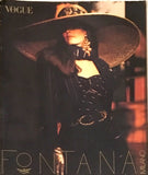 TASHA DE VASCONCELOS Vogue Magazine Supplement  Italia 1990 Fontana Couture Milano