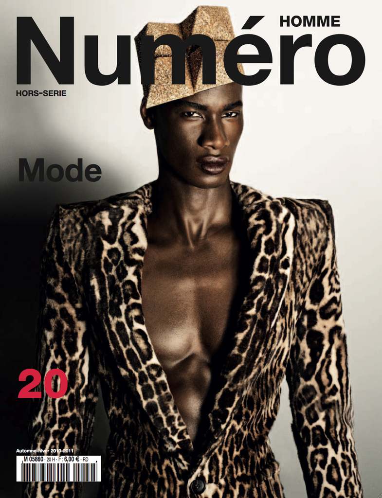 NUMERO HOMME Magazine #20 DAVID AGBODJI Jon Kortajarena SIMON NESSMAN Giabiconi