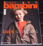 VOGUE BAMBINI Kids Children Enfant Fashion ITALIA Magazine September 2007