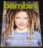 VOGUE BAMBINI Kids Children Enfant Fashion ITALIA Magazine September 2002