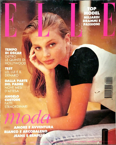 ELLE Italia Magazine April 1994 BRIDGET HALL Gail Elliott ROBERTA CHIRKO Ines Sastre - magazinecult